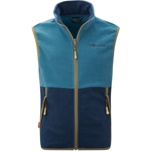 Foto de Trollkids Chaleco Niño - Kjerag - Dark Marine/Mystic Blue/Pine Green