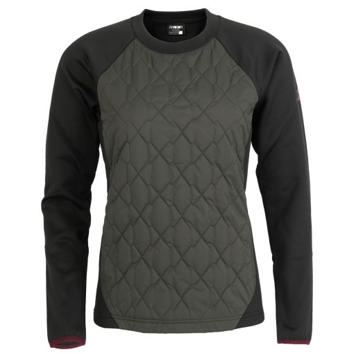 Photo produit de Zimtstern Sweatshirt Femme - SPINZ Hybrid - Black Ink/Pirate Black