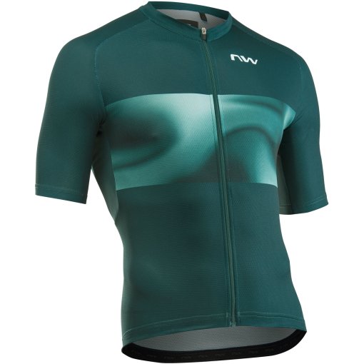 Photo produit de Northwave Maillot Manches Courtes Homme - Force Evo - petrolium 141