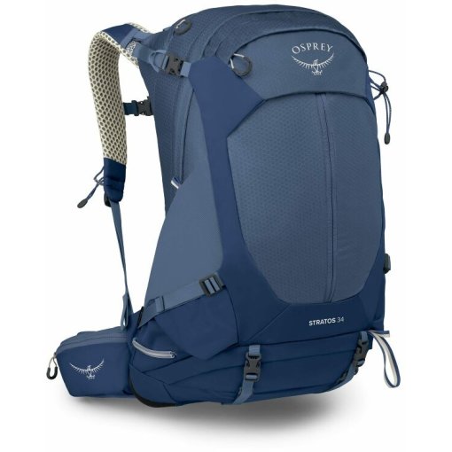 Photo produit de Osprey Stratos 34 Sac à dos de Randonnée Hommes - Nirvana Blue