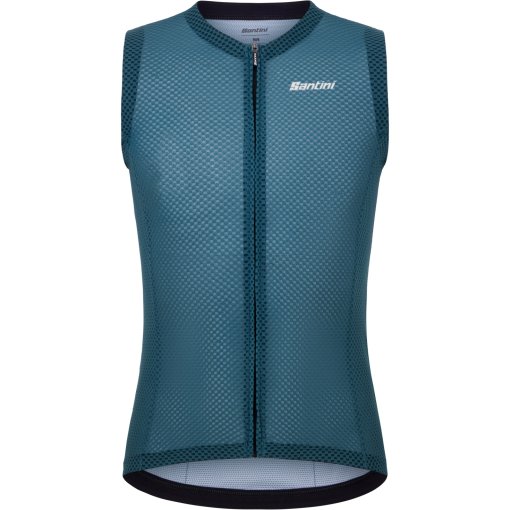 Produktbild von Santini Opal Trikot ärmellos Herren 6S97275COPAL - petrolium PT