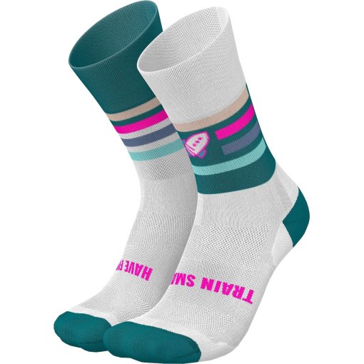 Photo produit de INCYLENCE Chaussettes - Ultralight Kickass V3 - Petrol Pink