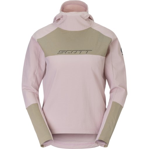 Picture of SCOTT Vertic Pro Warm Hoodie Women - wax pink/portobello beige