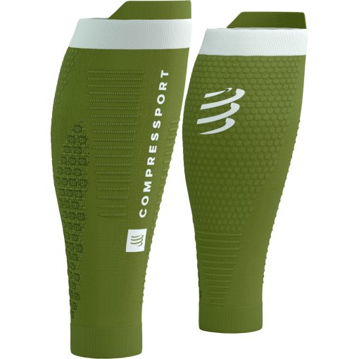 Foto de Compressport Pantorrilleras Compresión - R2 3.0 - woodbine/white reflective