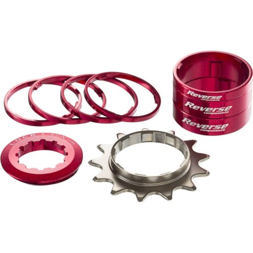 Produktbild von Reverse Components Single Speed Kit - rot