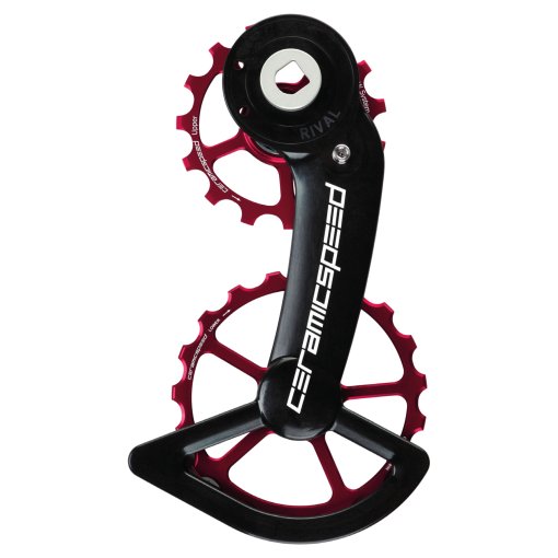 Immagine prodotto da CeramicSpeed Sistema di Pulegge Cambio - OSPW - per SRAM Rival AXS - Alternative Red