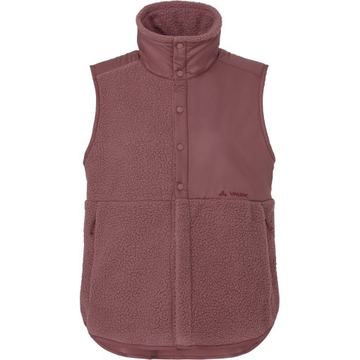 Productfoto van Vaude Najun Fleece vest voor dames - ruby dusk