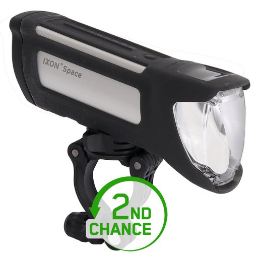 Produktbild von Busch + Müller IXON Space Frontleuchte - 196L - schwarz - B-Ware