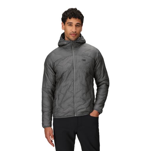 Foto de Outdoor Research Chaqueta con Capucha Hombre - SuperStrand LT - wolf grey