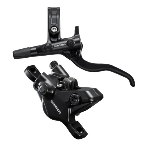 Immagine prodotto da Shimano Freno a Disco Idraulico XC Race - Deore BL-M4100 + BR-MT410 - J-Kit - Set Anteriore