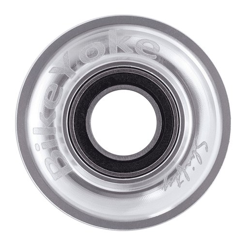 Zdjęcie: BikeYoke SHIFTY V2 - Prowadnica Linki Zmiany Biegów / Koło Pasowe do Przerzutek Tylnych SRAM 1x11 i 1x12 - srebro