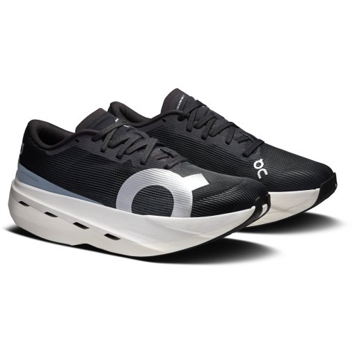 Productfoto van On Cloudboom Next Hardloopschoenen dames - Wit | Zwart