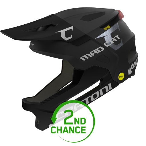 Produktbild von CRATONI MadCat MIPS Fahrradhelm Kinder - black matt - B-Ware