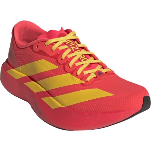 Productfoto van adidas Adizero EVO SL Hardloopschoenen Dames - lucid red/bold gold/semi lucid blue JQ4410