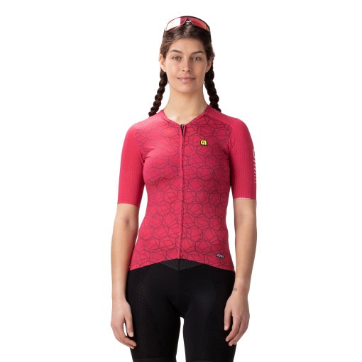 Foto de Alé Maillot de Manga Corta Mujer - R-EV1 Velocity - bordeaux