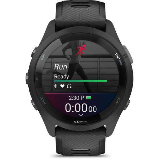 Produktbild von Garmin Forerunner 265 GPS Laufuhr - schwarz/hellgrau