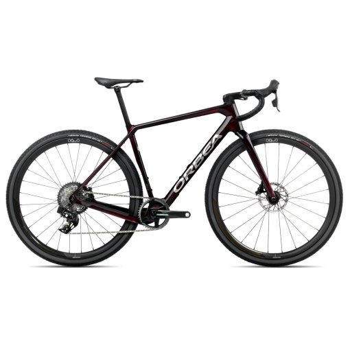 Immagine prodotto da Orbea Bicicletta Gravel Carbonio Force AXS - TERRA M21eTEAM 1X - 2025 - Wine Red Carbon View (gloss)
