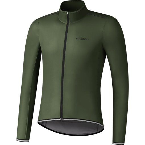 Immagine prodotto da Shimano Maglia Ciclismo Uomo - Evolve No Season Wind Breaker - dark earth