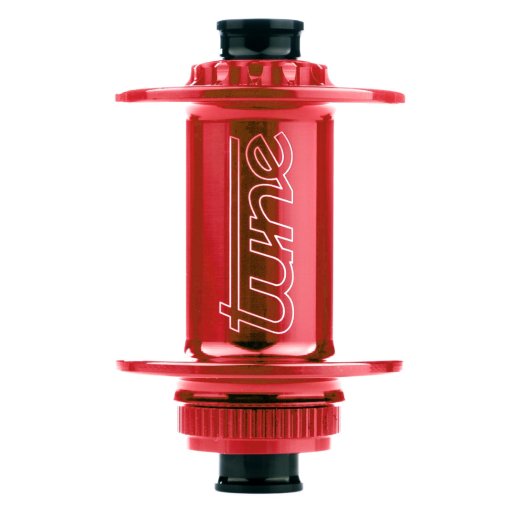 Produktbild von Tune KillHill CL Vorderradnabe - Standard Lager | Centerlock | 12x100mm - 24-Loch - rot