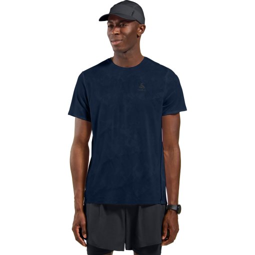 Produktbild von Odlo Zeroweight Engineered Chill-Tec Laufshirt Herren - dark sapphire