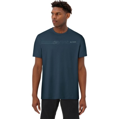 Foto de Vaude Camiseta Hombre - SE Marpha Print - dark sea