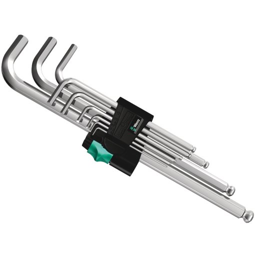 Foto de Wera Juego de Llaves Acodadas Métricas - 950/9 Hex-Plus 1 - 9 Pza.