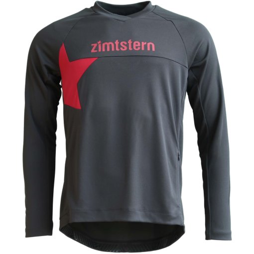 Produktbild von Zimtstern Bulletz Langarm MTB Trikot Herren - Pirate Black/Pirate Black