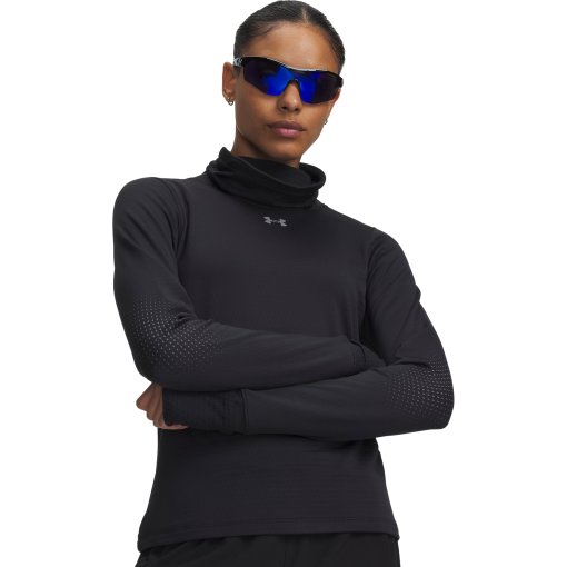 Productfoto van Under Armour UA Velociti Cold Weather Layer Shirt met lange mouwen voor vrouwen - Ultimate Black/Reflective