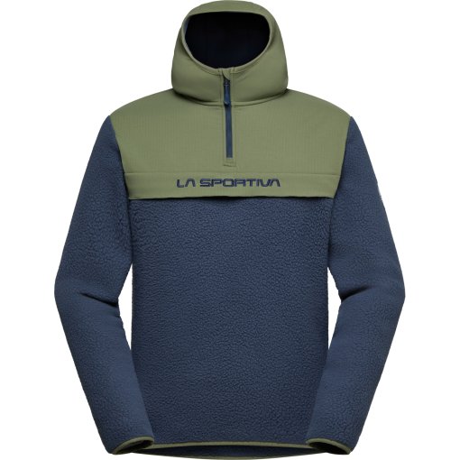 Immagine prodotto da La Sportiva Felpa con Cappuccio Uomo - Guidance Sherpa - Night Sky/Cypress