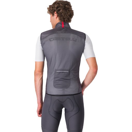 Castelli Aria Vest Men - dark grey 030 | BIKE24