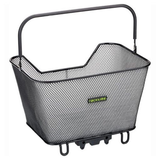 Panier Arrière Vélo XLC – 40x33x25 Cm – Noir, Universel – Léger Et Durable – Pour Courses, Balades