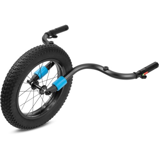 Image de CUBE Fat Wheel Jogger Kit pour Remorque Vélo Enfants Double - noir