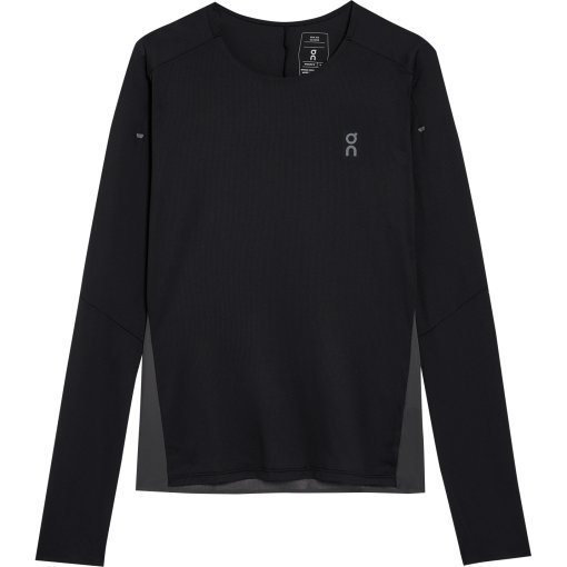 Foto de On Camiseta de Manga Larga Mujer - Performance Long-T - Black | Eclipse