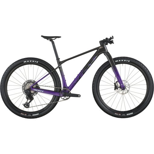 Photo produit de SCOTT SCALE GRAVEL 10 - Vélo Gravel carbone - 2026 - carbon black / indigo purple