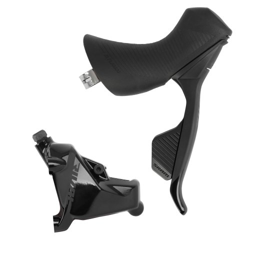 Foto de SRAM Rival eTap AXS HRD Palanca de Freno/Cambio + Freno de Disco Hidráulico - Flat Mount - Derecho | Trasero | 2x12 Velocidades - negro - Oferta Especial