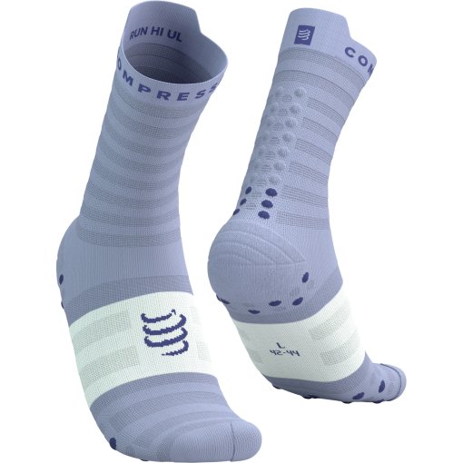 Produktbild von Compressport Pro Racing Kompressionssocken v4.0 Ultralight Run High - lavender/white