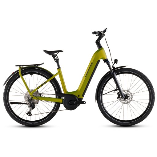 Foto de CUBE Bicicleta Eléctrica Trekking - Easy Entry - KATHMANDU HYBRID Pro 800 - 2026 - lizard / black