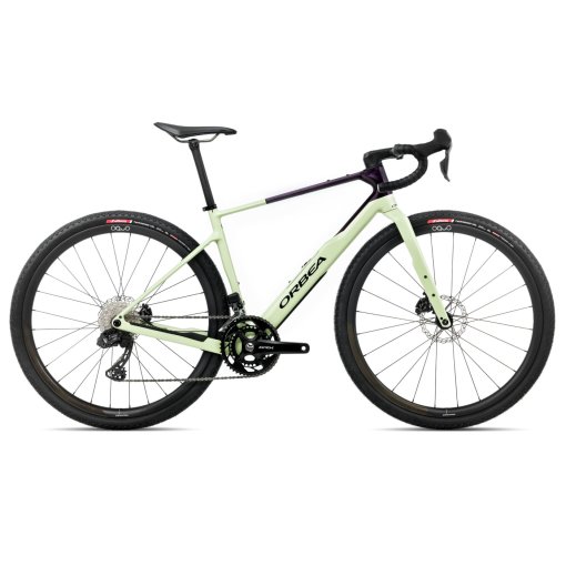 Immagine prodotto da Orbea Bicicletta Gravel Carbonio GRX Di2 - TERRA M20iTEAM - 2026 - Acid Gum - Fantasy Purple Carbon (gloss)