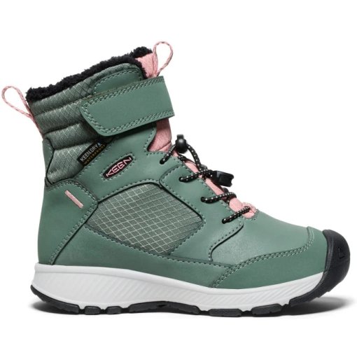 Foto de KEEN Botas Niños - Skua Winter Waterproof - Dark Forest / Rose Elegance