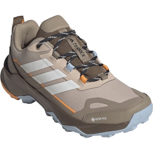 Picture of adidas TERREX Skychaser AX5 GORE-TEX Hiking Shoes Women - wonder taupe/off white/global blue HP7169