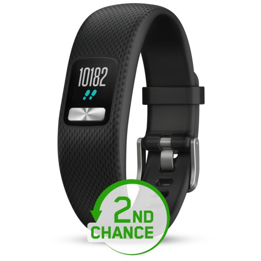 Produktbild von Garmin vivofit 4 - Fitnessarmband - Schwarz (S/M) - 010-01847-10 - B-Ware