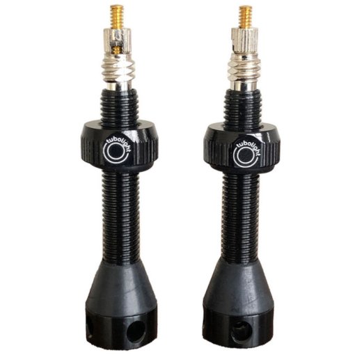 Foto de Tubolight Juego de Válvulas Tubeless - 40mm (Par) - negro