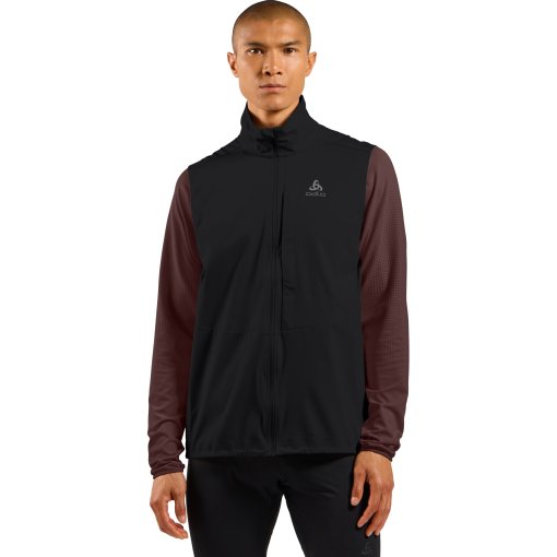 Foto de Odlo Chaleco Running Softshell Hombre - Zeroweight Warm 2.0 - negro