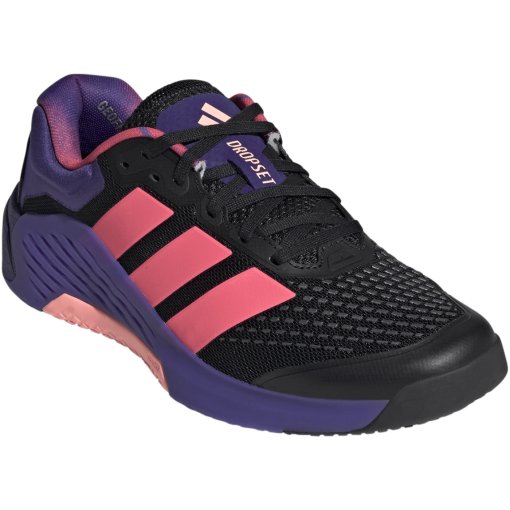 Photo produit de adidas Chaussures Fitness Femme - Dropset 4 Power Trainer - core black/solar turbo/frozen turbo KJ6606