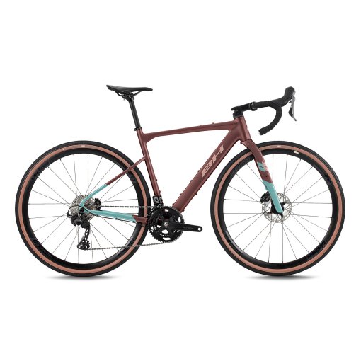 Kuva tuotteesta BH Bikes GRAVELX 1.8 - Gravel-pyörä - 2026 - dark red / oxyde / green sea