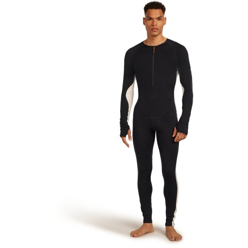 Foto de Icebreaker Suit Hombre - Merino 200 Oasis+ - Negro/Undyed