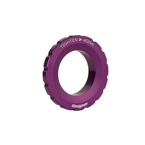 Produktbild von Hope Centerlock Lockring EX - lila