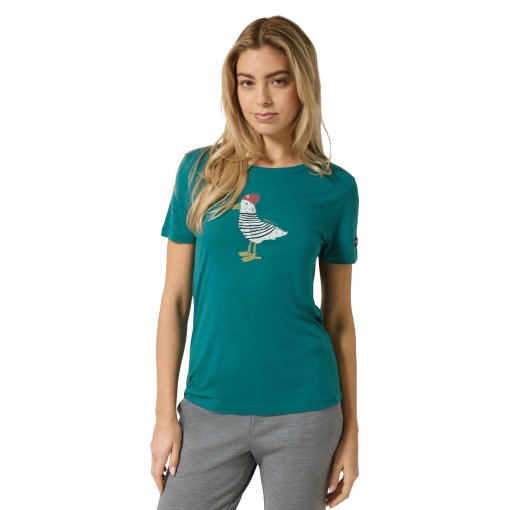 Productfoto van SUPER.NATURAL Johnny T-shirt dames - Pacific/Various