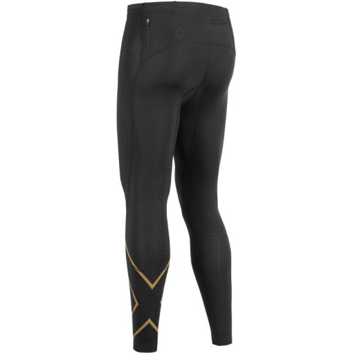 2XU Elite MCS Run Compression Tights Men - black/gold reflective