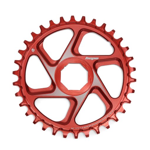Produktbild von Hope R22 E-Bike Kettenblatt | Direct Mount | für Brose - rot